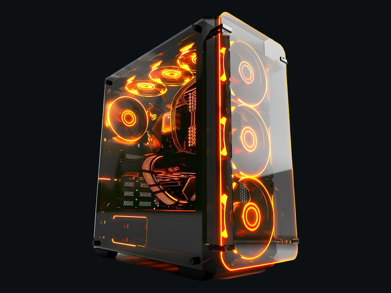 FEG Podium triple-screen sim-racing PC with high-end GPU